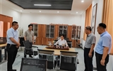 西北師范大學(xué)梁旺兵一行來?？疾熘笇?dǎo)
