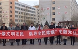 護(hù)理系黨總支開(kāi)展“爭(zhēng)做文明市民，倡導(dǎo)全民禁煙”主題黨日活動(dòng)